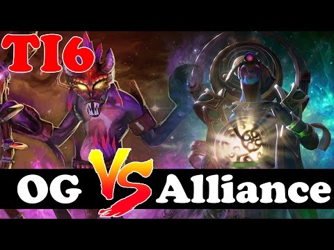 OG VS Alliance - Game 1 And Game 2 - TI6 Group