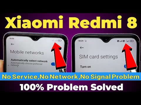 Redmi 8 Network Problem | Redmi 8 No Service Problem | Xiaomi Redmi 8 Signal Problem  100% 📶 Fixed