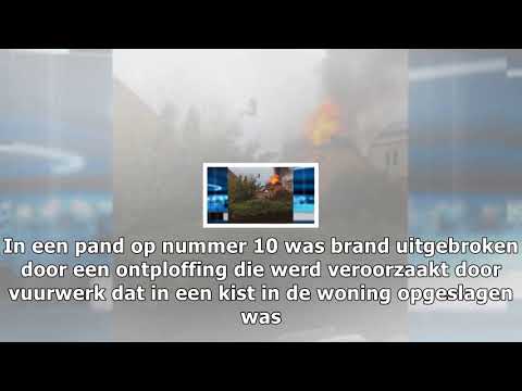 Man zwaargewond na explosie van vuurwerk in woning