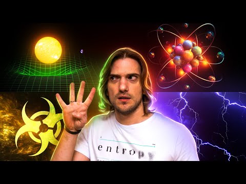 These are the 4 FUNDAMENTAL FORCES of NATURE