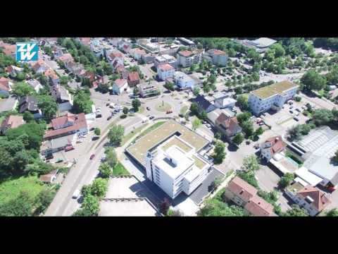 Waiblingen: Drohnen-Flug über das ehemalige Klinikareal