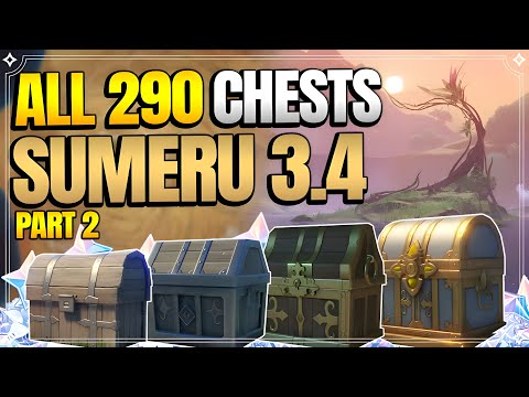 ALL Chest Locations in Desert Of Hadramaveth - Part 2 | Follow Along |【Genshin Impact】