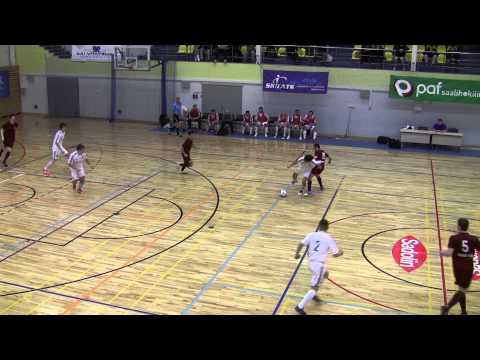 2013.02.23 FC Anzhi vs. Ararat TTÜ 3:0, Highlights, Saalijalgpalli MV 12/13 Meistriliiga 1/4 finaal