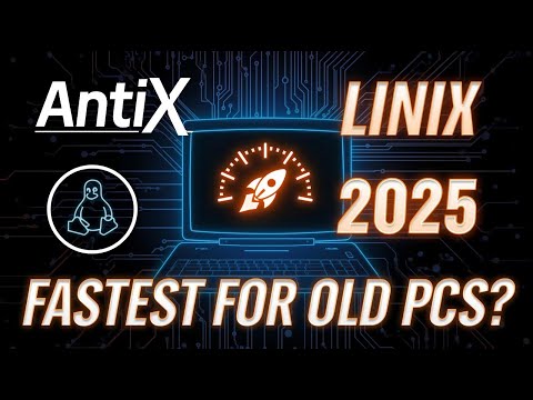AntiX Linux Review 2025 – The Fastest OS for Old PCs? REAL Performance Test!