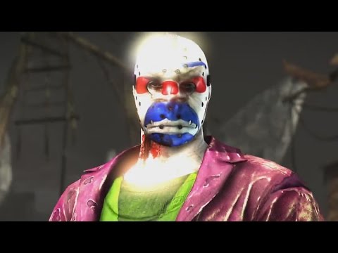 Mortal Kombat X - Jason - The Joker "Bank Robbery" Mask Costume / Skin PC Mod (1080p 60FPS) Video