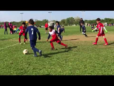 Youth Soccer U7 4V4 2 Goals