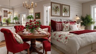 Download the video "Stunning Red English Cottage Tour | Luxurious & Shabby Chic Decor That Will Make You Fall in Love"