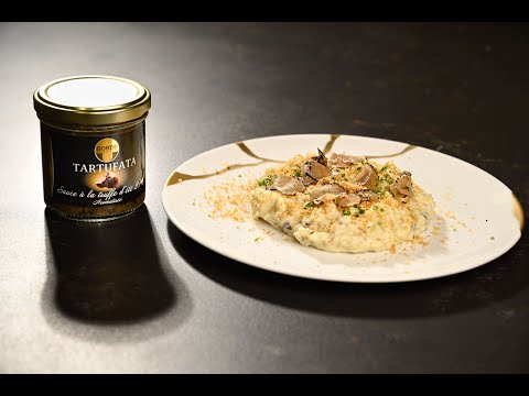 Recette d'écrasé de pommes de terre à la truffe d'été et aux champignons