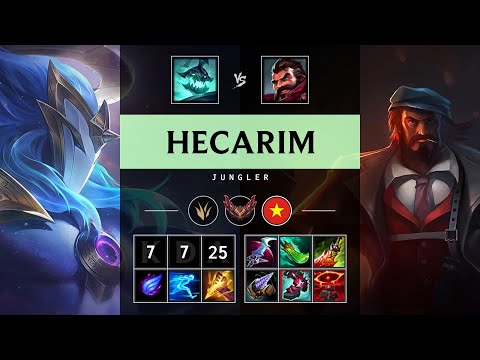 Hecarim Jungle vs Graves - VN Grandmaster Patch 25.18
