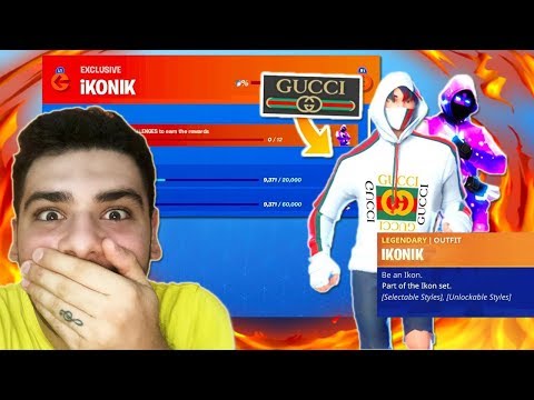 HACKERO FORTNITE E CREO DEGLI STILI * SPECIALI *  PER IKONIK ! 😱