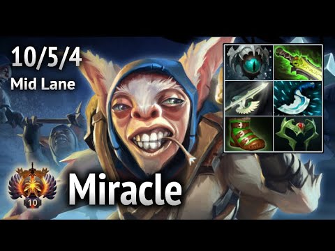Miracle — Meepo (Mid Lane) vs iLTW — Troll (Safe Lane). Full game
