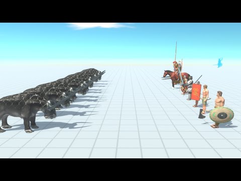 10X GORGON VS EVERY UNITS | Animal Revolt Battle Simulator