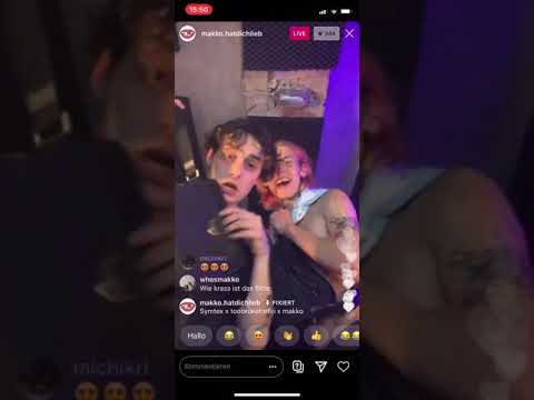 Makko Insta Leak „Kein chanel“ Makko x Symtex x Toobrokeforfiji