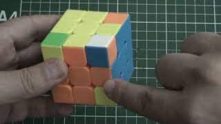 Rubik's Cube 2x2x2 - Parity Error (Full Rotation)