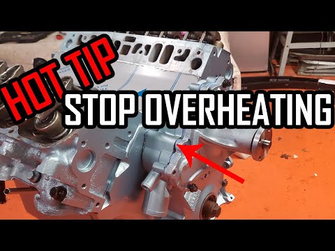 Pontiac V8 Rebuild - How to Install a Pontiac Timing Cover and Water Pump on a Pontiac 400