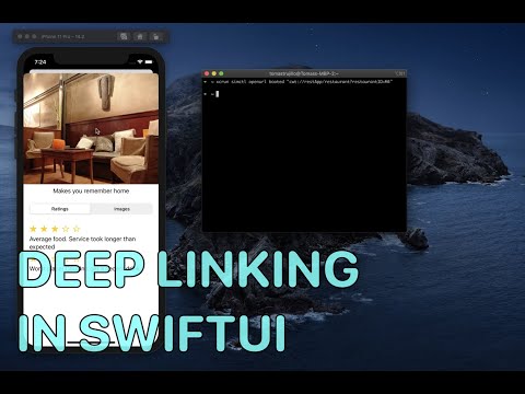 Supporting deep linking in SwiftUI - RestApp Part 5