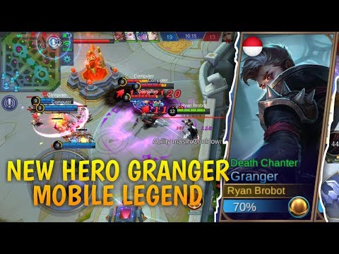 NEW HERO GRANGER MOBILE LEGENDS! HERO MARKSMAN TERPEDAS DI DUNIA? MARKSMAN NO MANA!