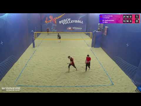 05:45 D. Kharchenko / V. Dudnyk - M. Zapliusvichka / O. Bilyk 28.01.2023 | Winners Beach Volleyball