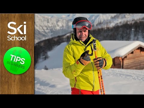 How To Hold Your Ski Poles - Beginner Skiing Lessons
