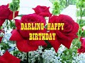 HAPPY BIRTHDAY MY DARLING By Victor Wood With Lyrics