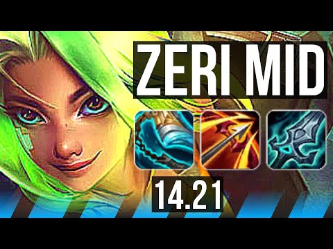 ZERI vs YASUO (MID) | KR Diamond | 14.21