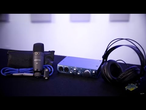 Демонстрация студийного комплекта Presonus AudioBox iTwo Studio