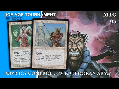 Ep1. Ice Age MTG Tournament, UWR Icy Control vs Mono White Call to Arms | Magic the Gathering | 485
