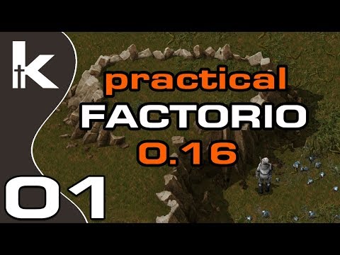 Practical Factorio 0.16 Episode 1 | The Rush to Automation | Factorio 0.16 Let's Play