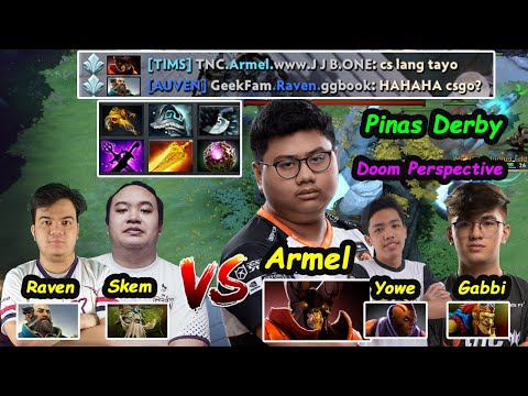 TNC Armel  - [Doom] MIDLANE Insane Skill Play Road to 11 K MMR Perspective Dota 2 pro Gameplay 7.27