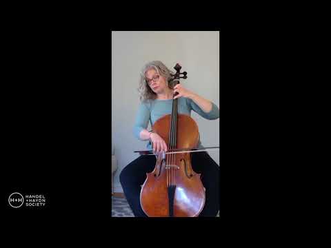 "Allemande" from J.S. Bach's Suite No. 3 in C Major for Unaccompanied Cello
