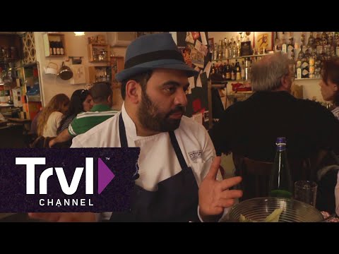 Chef Voltaggio Prepares His First Kosher Meal for Dinner Guests | Breaking Borders | Travel Channel