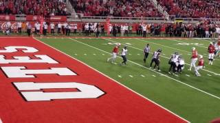 Utah vs Arizona - Tyrone Smith 1 handed TD catch!