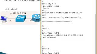 Sharing Notes : Static Routing explanation