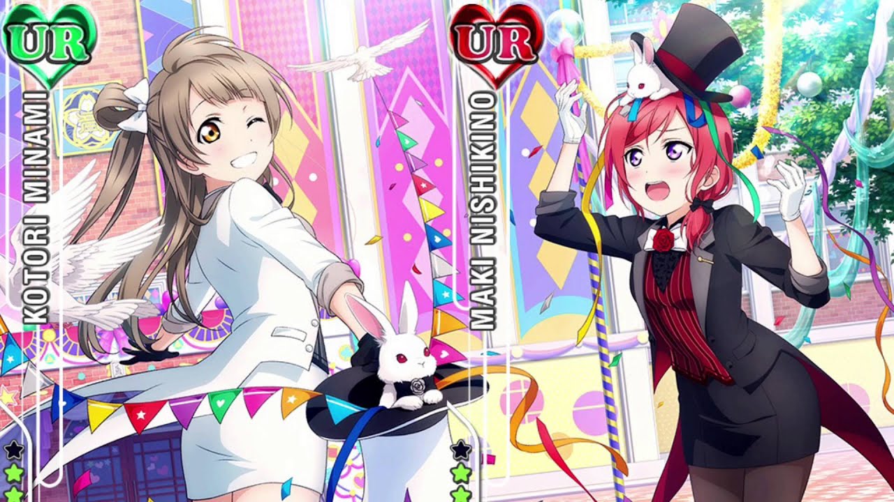 Natsuiro Egao de 1, 2, Jump! (Kotori and Maki Mix)