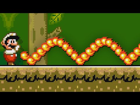 What If Mario Could Shoot 100 Fireballs at Once? - 5 NEW Glitches in Super Mario Maker 2
