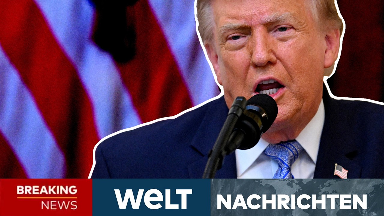 USA: "Albtraum!" Paukenschlag! Rede an die Nation! Neue Verschwörungstheorie von Trump! I WELT LIVE