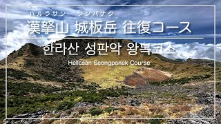 [韓国登山・済州島]漢拏山(ハルラサン)国立公園 城板岳(ソンパナク)往復コース ※中級者向け ／ [제주도] 한라산국립공원 성판악 왕복코스