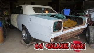 &#39;66 Galaxie &#39;vert Hack-up SAVED! see how! Side &quot;A&quot;