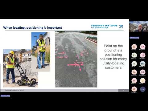 Using the Geode GNSS for Mapping Utilities with GPR Webinar