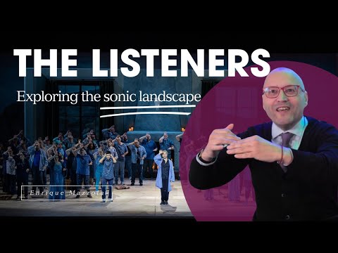 Enrique Mazzola on the sonic landscape of "The Listeners"