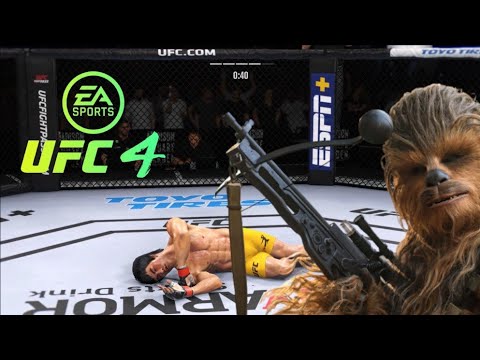Bruce Lee vs. Chewbacca (EA sports UFC 4) - Champions Fight