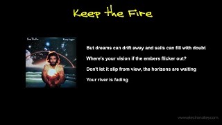 Kenny Loggins - Keep the Fire Lyrics