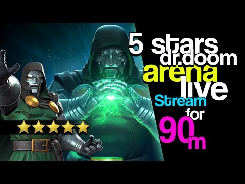 mcoc 5 stars dr.doom arena #for90m