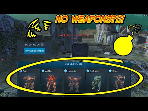 🔥⚡💥No Weapons Skirmish Mode Patheon / Dragon War Robots! 🔥⚡💥