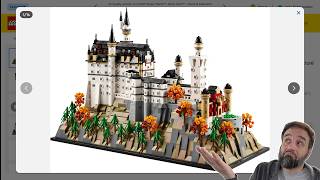 LEGO Architecture Castle Neuschwanstein official reveal & my thoughts! 21063 #NotSponsored