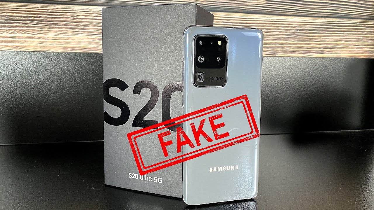 Samsung Galaxy S20 Ultra 5G - Clone/Fake - It's so real!