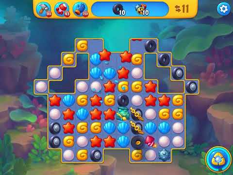 Fishdom level 6353 no boosters フィッシュダム ノーマル [Friend's]