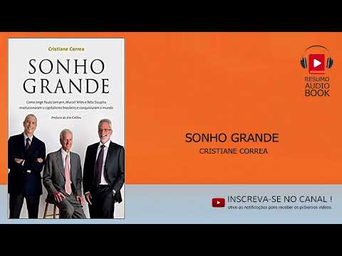 Sonho grande   Resumo áudio book