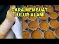 Cara membuat lulur.