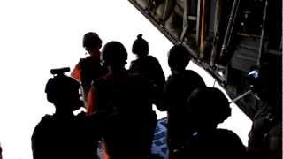 Military students get HALO Jump qualified over the Arizona desert in 720 HD
